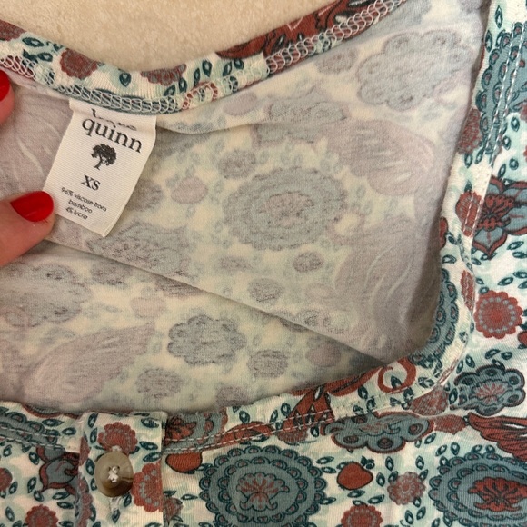 Kate Quinn Organics Floral Patterned mommy and me dresses - Picture 3 of 7